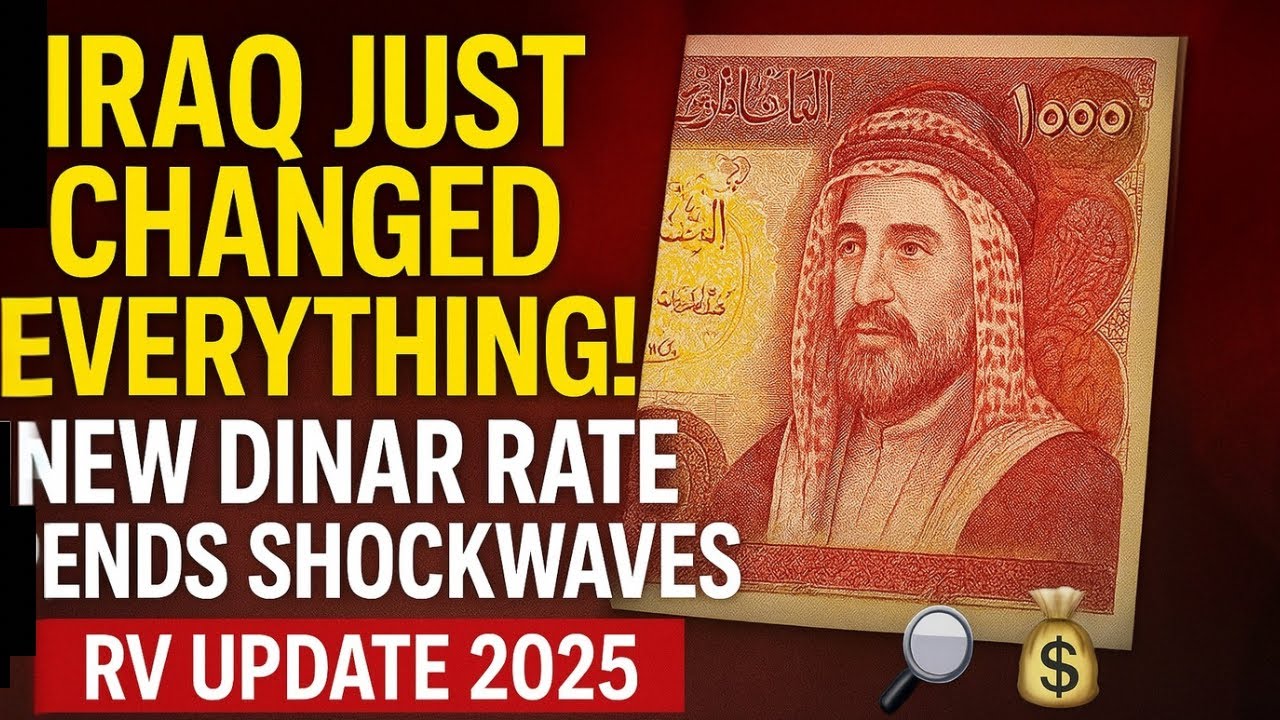 💣 “Iraq Just Changed Everything! New Dinar Rate Sends Shockwaves 🔍💰 RV