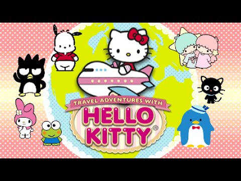 Flag Puzzle - Travel Adventures with Hello Kitty