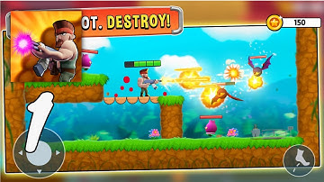 Gunfire Stars: Arcade Shooting Gameplay Walkthrough Part 1 (Android, IOS)