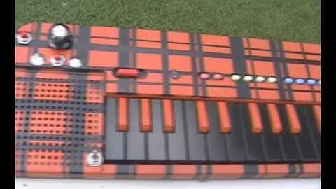 Circuit bent casio SA-8 for the Princeton University Marching Band