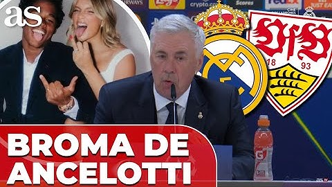 La BROMA de ANCELOTTI a ENDRICK sobre su CASAMIENTO