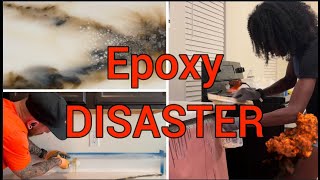 Kitchen Counter Epoxy DISASTER!!