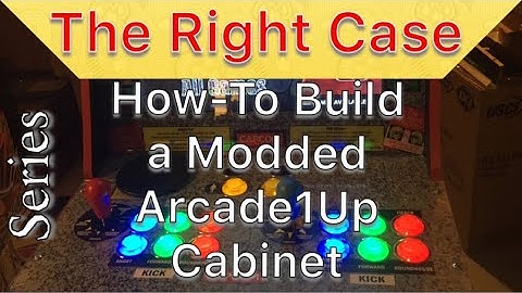 The Case and Accessories - How to Modify an Arcade1Up Cabinet Video Series