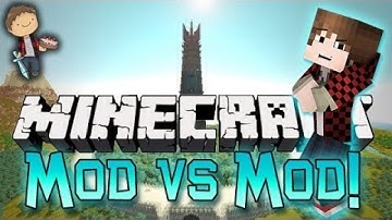 Minecraft: Mod Battles - Lord of the Rings Elves Mod VS Dwarfs Mod!