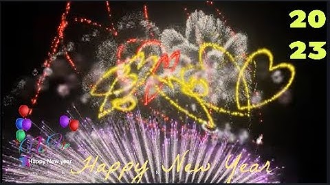 Chúc mừng năm mới 2023@Lời chúc tết hay nhất@Những lời chúc tết ý nghĩa@Năm Quý Mão, fireworks 2023