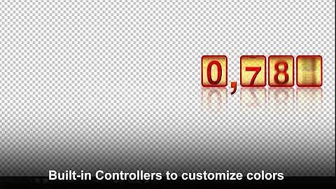 Analog Counter | After Effects Element Template (Best Seller)
