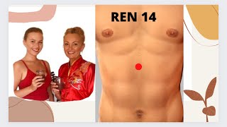 Acupressure on the REN 14 point,  AGAINST STRESS #stressrelief  #stressfree #stress screenshot 5