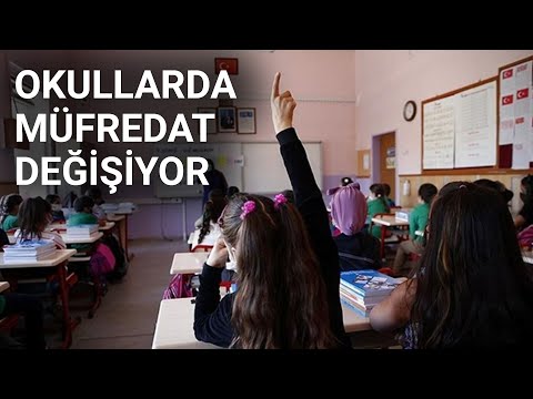 @NTV  Okullarda müfredat değişiyor