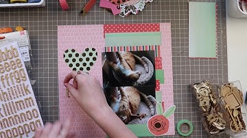 12x12 Multi Photo Layout Process Video // That Mouse