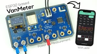 esp32 based power measurement board for my camper van - build and installation | makermoekoe