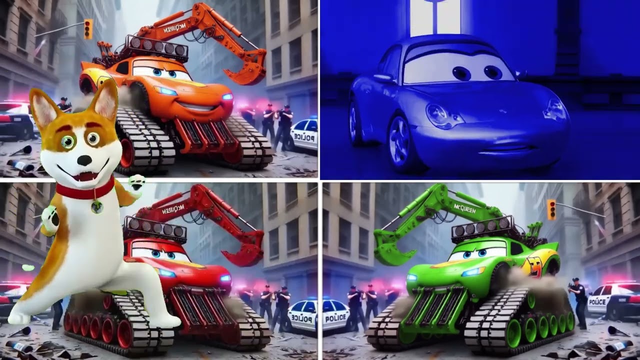 ⚡ McQueen Coffin Dance Battle 😱 | Who Wins?