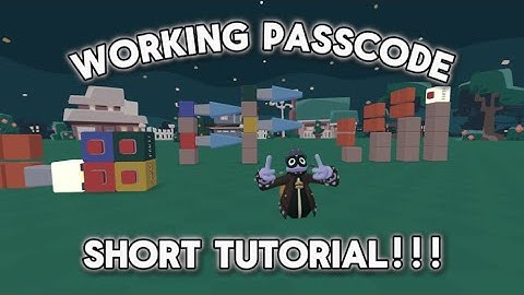 HOW TO MAKE A WORKING PASSCODE DOOR!! | Yeeps: Hide and Seek