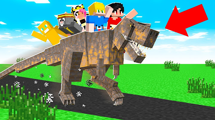 Fizemos a Maior Viagem de Dinossauro com os Amigos no Minecraft!