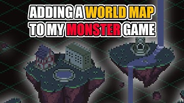 Adding A WORLD MAP To My Monster Game + DEMO Infos - ComCreatures Devlog 007  #gamedev #devlog