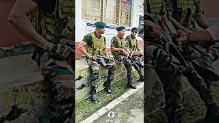 Powerful ground force Tripura State rifle on duty time swag #tsr#motivation#status#dharmanagar