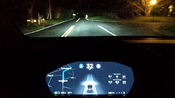 1 LANE BRIDGE + CURVES | TESLA Self Driving AutoPilot TEST | AP2 2018.10.4 | Vid 002