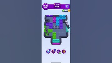 Color Block Jam - level 453 walkthrough II - Please subscribe Thank you! #gaming