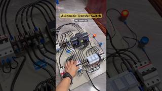 Auto Transfer Switch (สลับแหล่งจ่ายไฟ 3 เฟสอัตโนมัติ) #ats #csq #diy #shorts