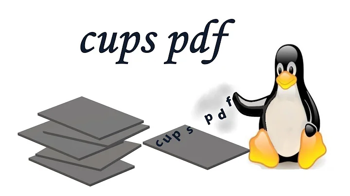 cups pdf printer ubuntu