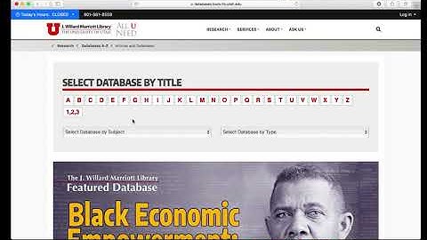 Library Visit #2: Using Article Databases and the Library Catalog to Find Scholarly Articles