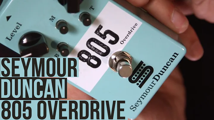 Seymour Duncan 805 Overdrive Demo with Mark Mackay