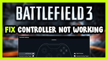 FIX Battlefield 3 Controller/Gamepad Not Working on PC