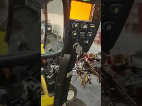 Driving Yale Forklift
