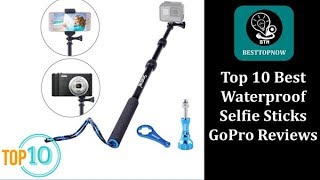 Top 10 Best Waterproof Selfie Sticks GoPro Reviews [BestTopNow Rev]