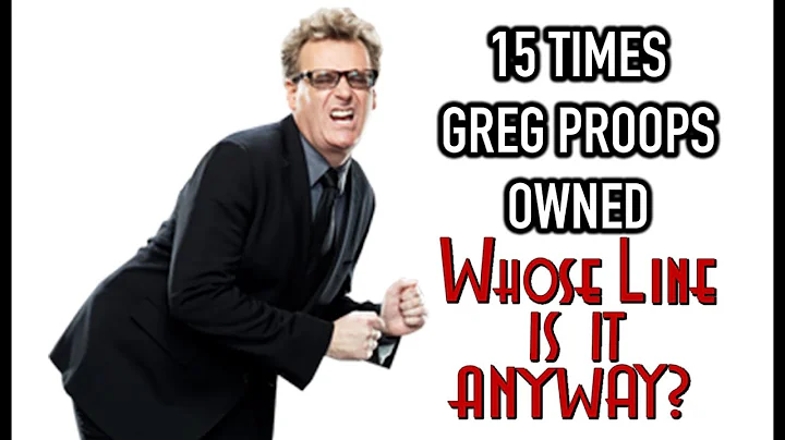 15 Times Greg Proops Owned "Whose Line Is It, Anyw...