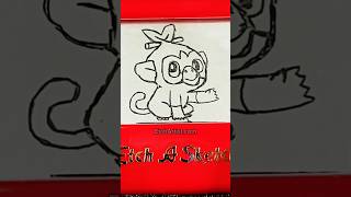 Grookey #grookey #pokemon #pokémon #anime #etcheverywhere #etchasketchart #etchasketch #etchartist