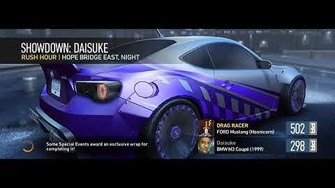 [NFS NO LIMITS] Completing Daisuke with Ford Mustang Hoonicorn