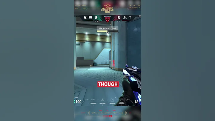 Calculated 1v2 clutch from BeyN! #valorant #valorantchampions #shorts