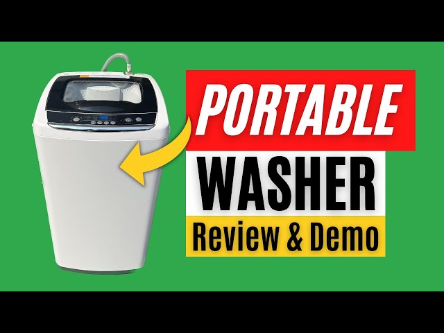 Do Portable Washing Machines Really Work? - Black + Decker Portable Washer  Review