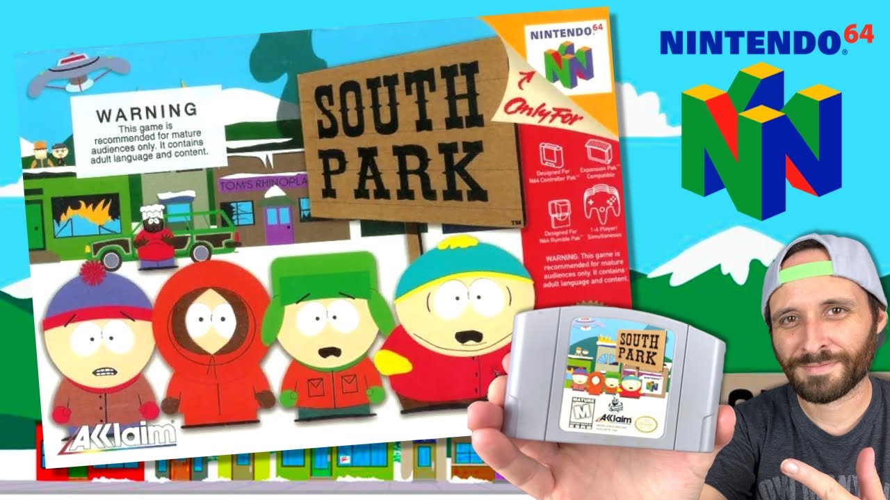 South Park For Nintendo 64 Video Game Playthrough - YouTube