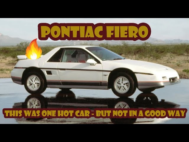 Pontiac Fiero With Ferrari F50 Body Kit Dreams Of V12 Power, Still Has V6 