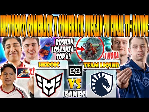 HEROIC vs TEAM LIQUID BO3[GAME 2]WISPER, SCOFIELD, DAVAI LAMA VS NISHA, TOFU, MICKE-BLAST SLAM 4-ESB