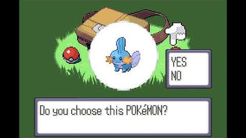 Pokemon Ruby Starter Solo Run Part 1