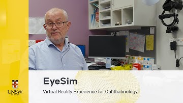EyeSim - VR simulation in ophthalmology and optometry