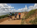 Scenic Kapaa Bike Path Ride - Kauai 4K