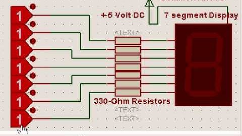 7segment LED interface to Microcontrollers