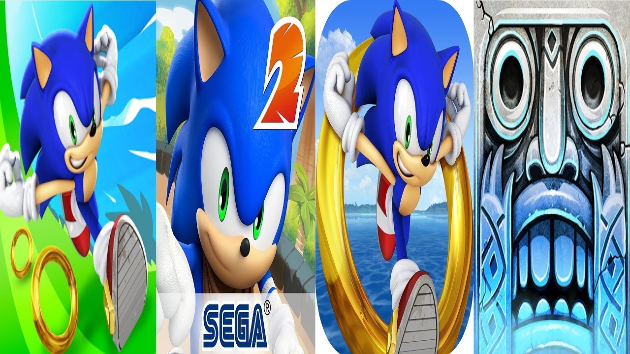 Sonic Dash Blaze VS Sonic Boom Shadow VS Sonic Dash Silver VS Temple ...