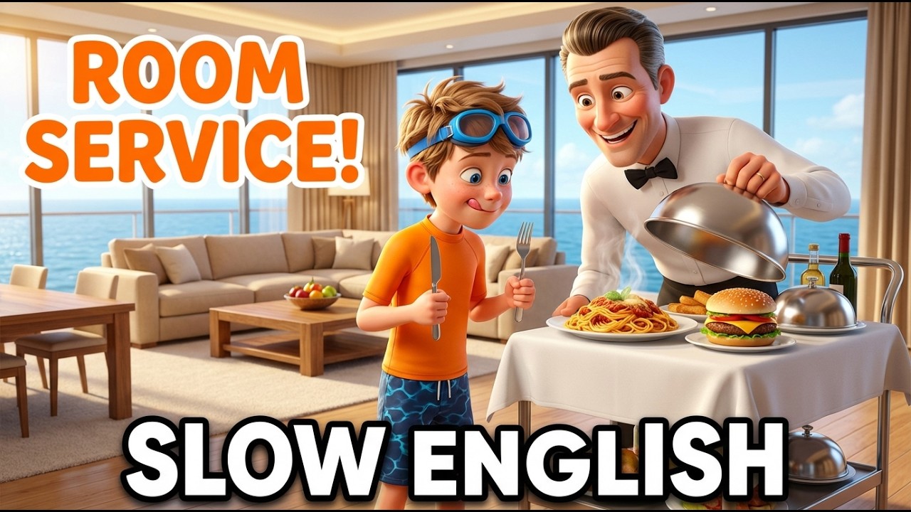 A Night at the Fancy Hotel | Easy English Listening Story for Beginners (A1-A2 Level)