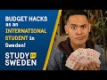 BUDGET HACKS as an INTERNATIONAL STUDENT in SWEDEN!