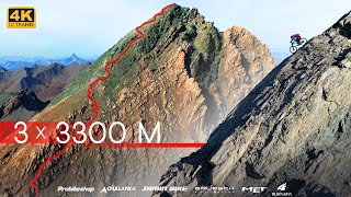 [MTB full movie] SICK TRILOGY: 3x3300 m peaks in a day!