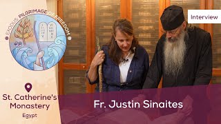 Interview: Fr. Justin Sinaites📍 Saint Catherine's Monastery |Exodus: Pilgrimage of Freedom | Magdala