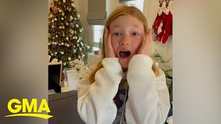 Girl cries tears of joy after receiving Taylor Swift concert tickets for Christmas