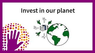 Invest in our planet