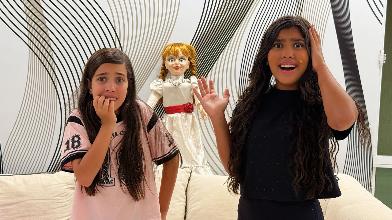 ANNA BELLE APARECEU NA NOSSA CASA!!😱*o que será que ela vai fazer???😥