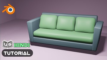 Blender Hindi Tutorial | Sofa Modeling | Usmaan Studio