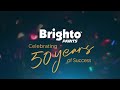 Brighto paints celebrating 50 years of success